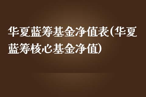 华夏蓝筹基金净值表(华夏蓝筹核心基金净值)_黄金期货_第1张_公牛期货直播室 华夏蓝筹基金净值表(华夏蓝筹核心基金净值)_https://www.gnhpgy.com_黄金期货_第1张