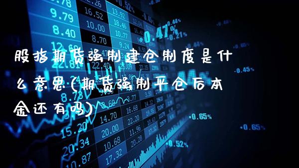 股指期货强制建仓制度是什么意思(期货强制平仓后本金还有吗)_https://www.gnhpgy.com_期货百科_第1张