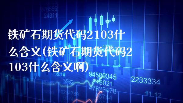 铁矿石期货代码2103什么含义(铁矿石期货代码2103什么含义啊)_黄金期货_第1张_公牛期货直播室 铁矿石期货代码2103什么含义(铁矿石期货代码2103什么含义啊)_https://www.gnhpgy.com_黄金期货_第1张