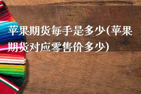 苹果期货每手是多少(苹果期货对应零售价多少)_https://www.gnhpgy.com_期货知识_第1张