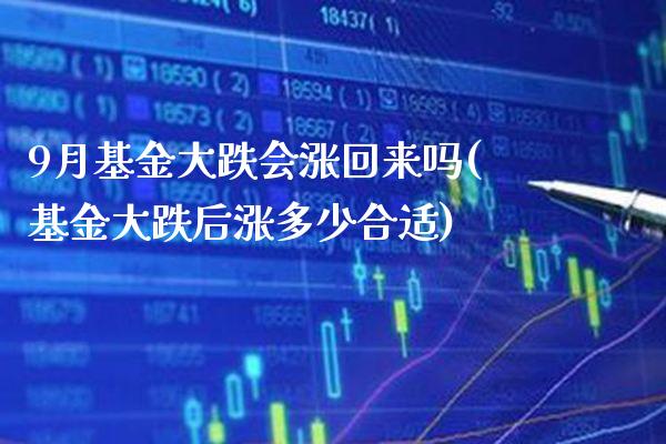 9月基金大跌会涨回来吗(基金大跌后涨多少合适)_期货百科_第1张_公牛期货直播室 9月基金大跌会涨回来吗(基金大跌后涨多少合适)_https://www.gnhpgy.com_期货百科_第1张