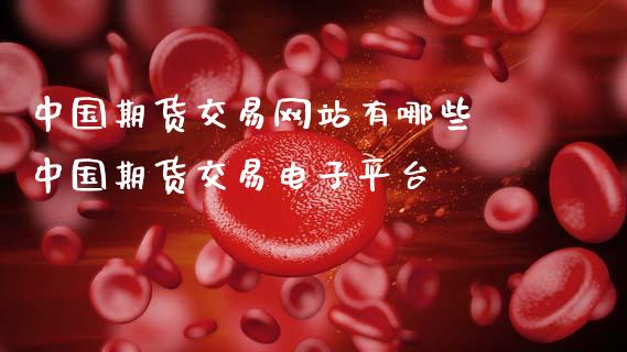 中国期货交易网站有哪些 中国期货交易电子平台_https://www.gnhpgy.com_期货知识_第1张