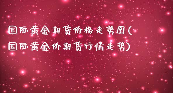 国际黄金期货价格走势图(国际黄金价期货行情走势)_https://www.gnhpgy.com_期货百科_第1张