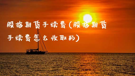 股指期货手续费(股指期货手续费怎么收取的)_https://www.gnhpgy.com_原油期货_第1张