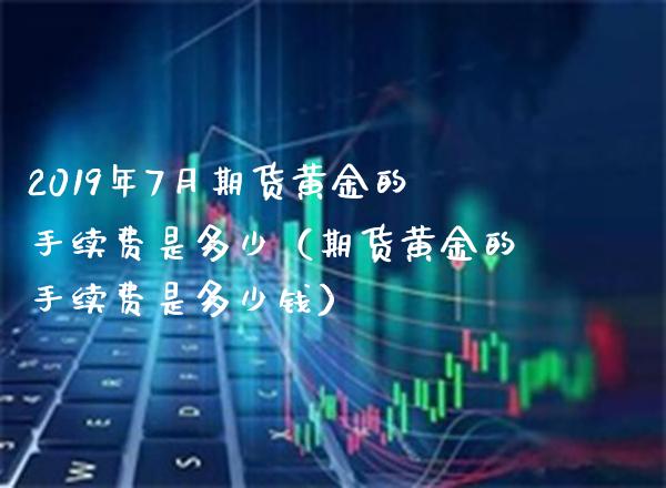 2019年7月期货黄金的手续费是多少（期货黄金的手续费是多少钱）_https://www.gnhpgy.com_黄金期货_第1张