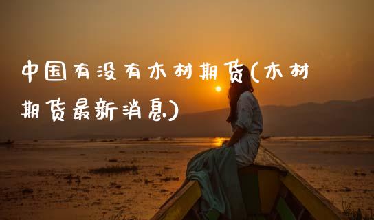 中国有没有木材期货(木材期货最新消息)_https://www.gnhpgy.com_德指期货_第1张