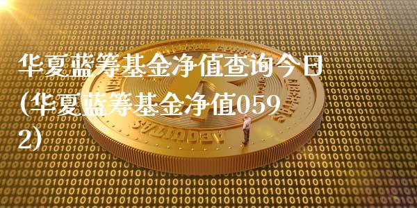 华夏蓝筹基金净值查询今日(华夏蓝筹基金净值0592)_https://www.gnhpgy.com_纳指期货_第1张