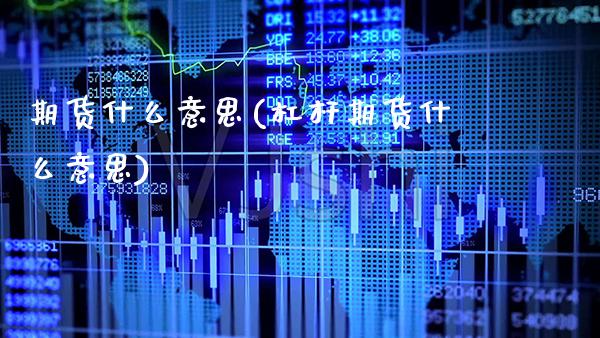 期货什么意思(杠杆期货什么意思)_https://www.gnhpgy.com_恒指期货_第1张