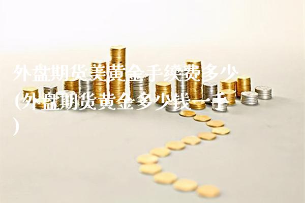 外盘期货美黄金手续费多少(外盘期货黄金多少钱一手)_https://www.gnhpgy.com_德指期货_第1张