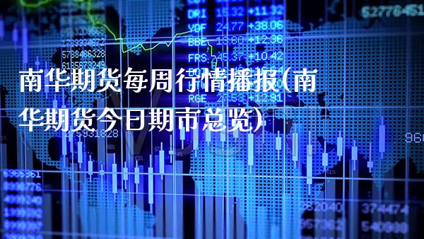 南华期货每周行情播报(南华期货今日期市总览)_https://www.gnhpgy.com_黄金期货_第1张
