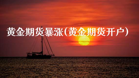 黄金期货暴涨(黄金期货开户)_https://www.gnhpgy.com_期货百科_第1张
