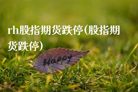 rh股指期货跌停(股指期货跌停)_股指期货_第1张_公牛期货直播室 rh股指期货跌停(股指期货跌停)_https://www.gnhpgy.com_股指期货_第1张