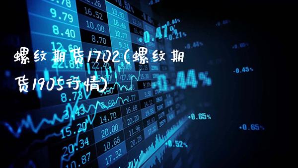 螺纹期货1702(螺纹期货1905行情)_https://www.gnhpgy.com_期货知识_第1张
