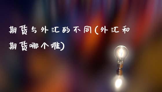 期货与外汇的不同(外汇和期货哪个难)_恒指期货_第1张_公牛期货直播室 期货与外汇的不同(外汇和期货哪个难)_https://www.gnhpgy.com_恒指期货_第1张