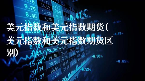 美元指数和美元指数期货(美元指数和美元指数期货区别)_https://www.gnhpgy.com_黄金期货_第1张