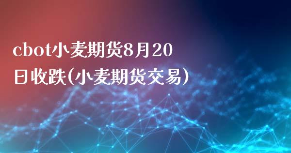 cbot小麦期货8月20日收跌(小麦期货交易)_https://www.gnhpgy.com_期货知识_第1张