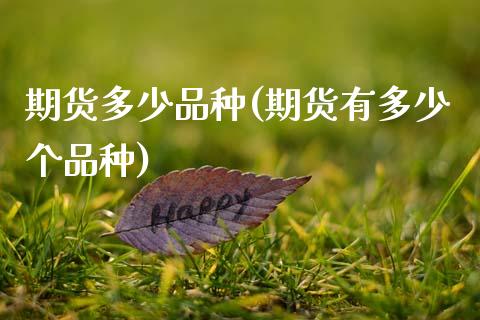 期货多少品种(期货有多少个品种)_https://www.gnhpgy.com_原油期货_第1张