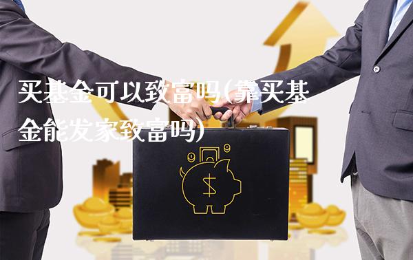 买基金可以致富吗(靠买基金能发家致富吗)_https://www.gnhpgy.com_期货百科_第1张