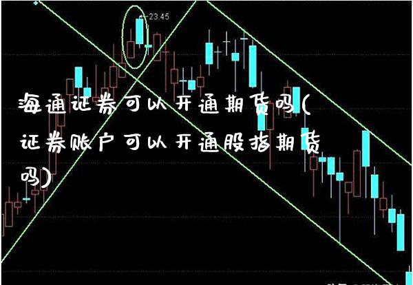 海通证券可以开通期货吗(证券账户可以开通股指期货吗)_https://www.gnhpgy.com_股指期货_第1张