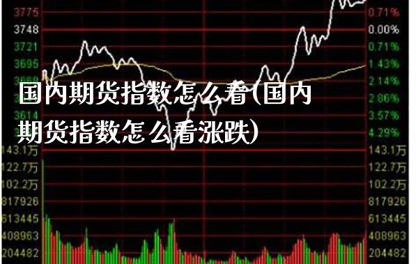 国内期货指数怎么看(国内期货指数怎么看涨跌)_https://www.gnhpgy.com_纳指期货_第1张