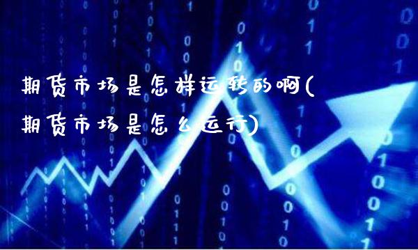 期货市场是怎样运转的啊(期货市场是怎么运行)_https://www.gnhpgy.com_原油期货_第1张