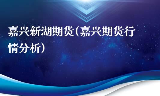 嘉兴新湖期货(嘉兴期货行情分析)_https://www.gnhpgy.com_期货知识_第1张