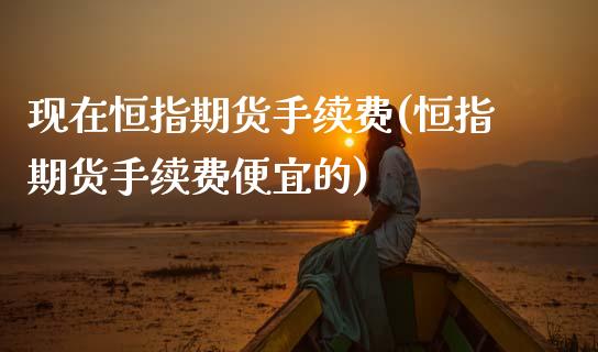 现在恒指期货手续费(恒指期货手续费便宜的)_https://www.gnhpgy.com_纳指期货_第1张