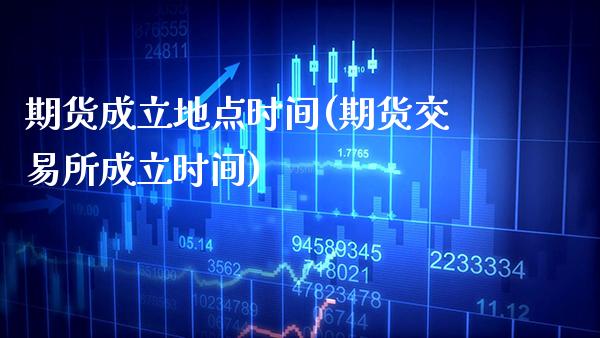 期货成立地点时间(期货交易所成立时间)_https://www.gnhpgy.com_黄金期货_第1张