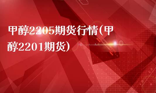 甲醇2205期货行情(甲醇2201期货)_https://www.gnhpgy.com_期货百科_第1张