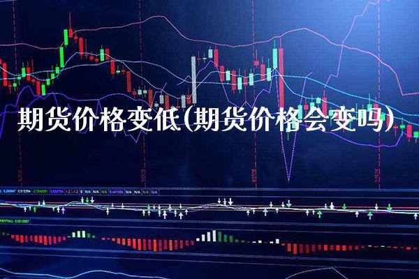 期货价格变低(期货价格会变吗)_https://www.gnhpgy.com_股指期货_第1张