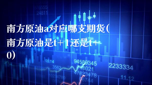 南方原油a对应哪支期货(南方原油是t+1还是t+0)_https://www.gnhpgy.com_黄金期货_第1张