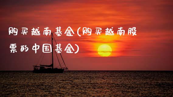 购买越南基金(购买越南股票的中国基金)_https://www.gnhpgy.com_期货百科_第1张