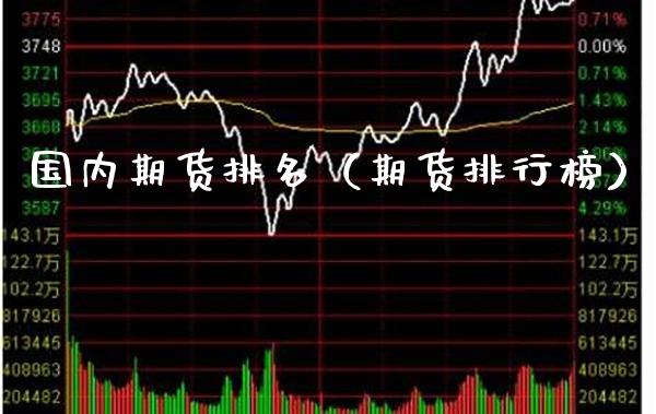 国内期货排名（期货排行榜）_https://www.gnhpgy.com_股指期货_第1张
