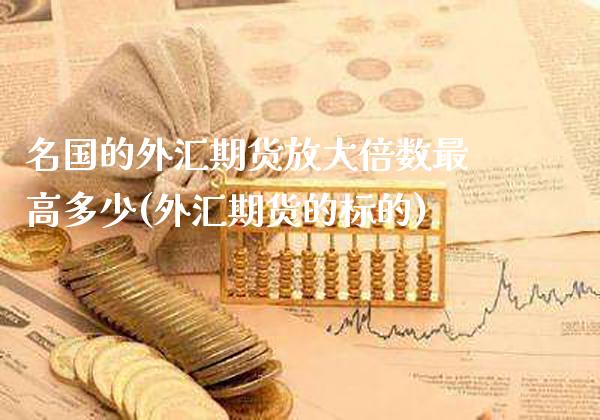 名国的外汇期货放大倍数最高多少(外汇期货的标的)_https://www.gnhpgy.com_原油期货_第1张