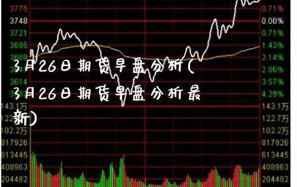 3月26日期货早盘分析(3月26日期货早盘分析最新)_https://www.gnhpgy.com_纳指期货_第1张