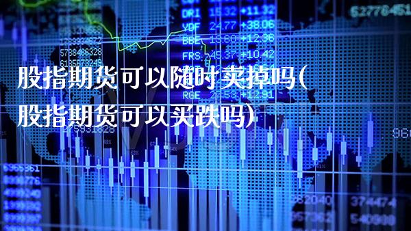 股指期货可以随时卖掉吗(股指期货可以买跌吗)_https://www.gnhpgy.com_原油期货_第1张