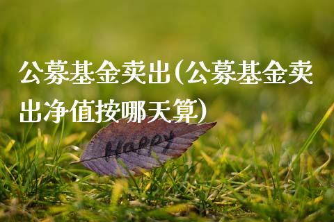 公募基金卖出(公募基金卖出净值按哪天算)_期货知识_第1张_公牛期货直播室 公募基金卖出(公募基金卖出净值按哪天算)_https://www.gnhpgy.com_期货知识_第1张