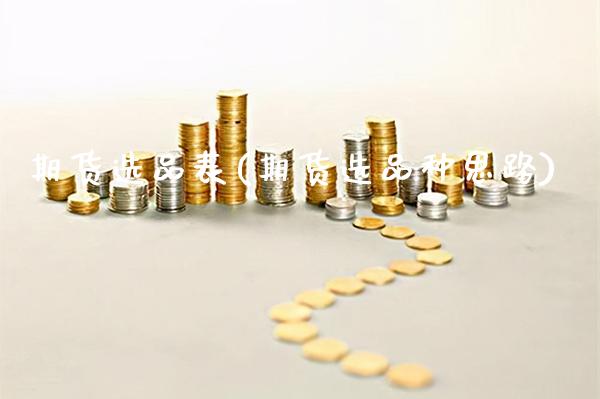 期货选品表(期货选品种思路)_https://www.gnhpgy.com_原油期货_第1张
