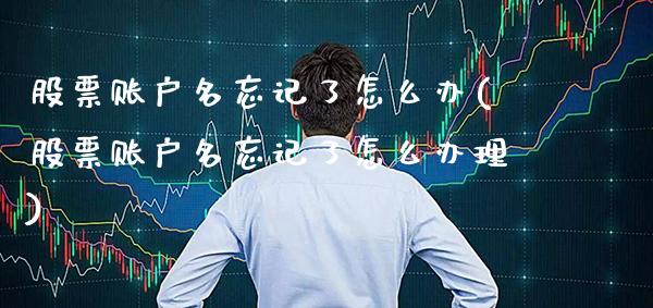 股票账户名忘记了怎么办(股票账户名忘记了怎么办理)_https://www.gnhpgy.com_期货知识_第1张