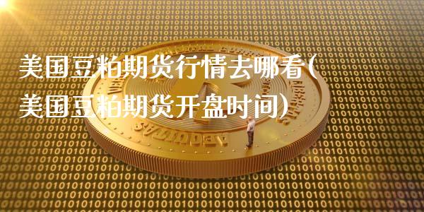 美国豆粕期货行情去哪看(美国豆粕期货开盘时间)_https://www.gnhpgy.com_道指期货_第1张