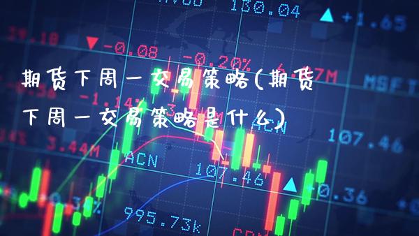 期货下周一交易策略(期货下周一交易策略是什么)_https://www.gnhpgy.com_黄金期货_第1张
