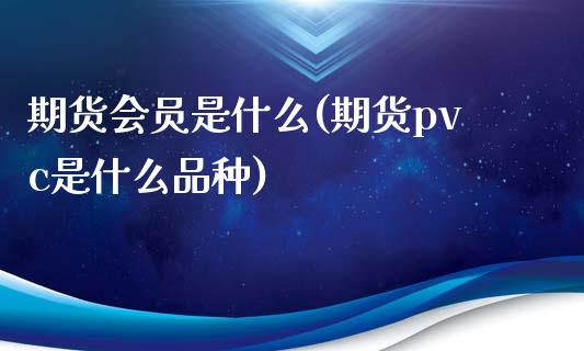 期货会是什么(期货pvc是什么品种)_https://www.gnhpgy.com_原油期货_第1张