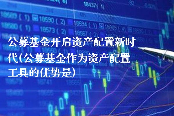 公募基金开启资产配置新时代(公募基金作为资产配置工具的优势是)_https://www.gnhpgy.com_黄金期货_第1张