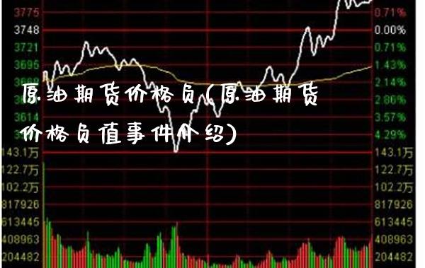 原油期货价格负(原油期货价格负值事件介绍)_https://www.gnhpgy.com_纳指期货_第1张