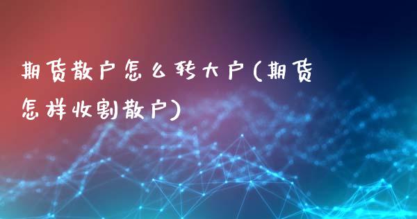 期货散户怎么转大户(期货怎样收割散户)_https://www.gnhpgy.com_恒指期货_第1张