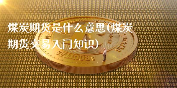 煤炭期货是什么意思(煤炭期货交易入门知识)_https://www.gnhpgy.com_期货百科_第1张