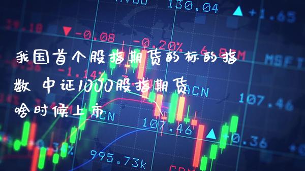 我国首个股指期货的标的指数 中证1000股指期货啥时候上市_https://www.gnhpgy.com_德指期货_第1张