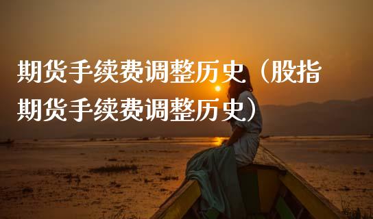 期货手续费调整历史（股指期货手续费调整历史）_https://www.gnhpgy.com_德指期货_第1张