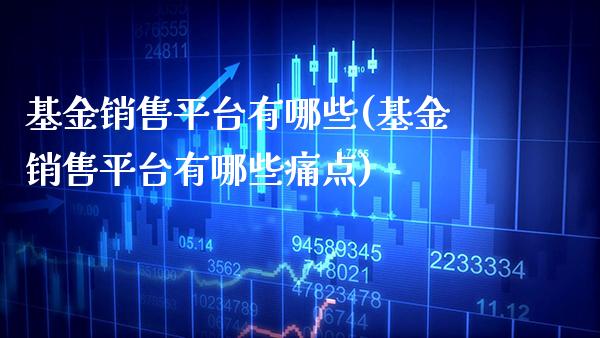 基金销售平台有哪些(基金销售平台有哪些痛点)_https://www.gnhpgy.com_原油期货_第1张