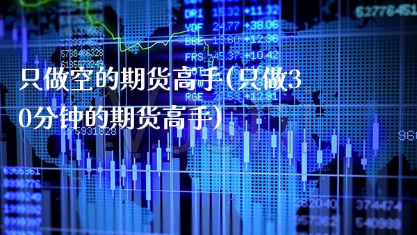 只做空的期货高手(只做30分钟的期货高手)_https://www.gnhpgy.com_道指期货_第1张